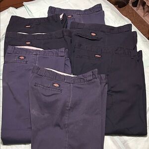 7 pair 36x32 Men’s Dickies- Navy